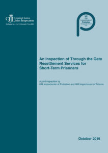 An Inspection of Through the Gate Resettlement Services for Short-Term Prisoners